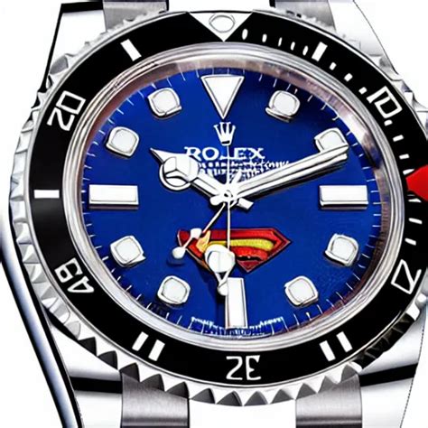 superman watch rolex